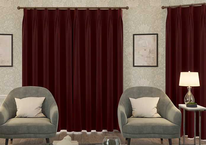 Ultra Luxe Velvet, Merlot - Made to Measure Curtains - Image 7